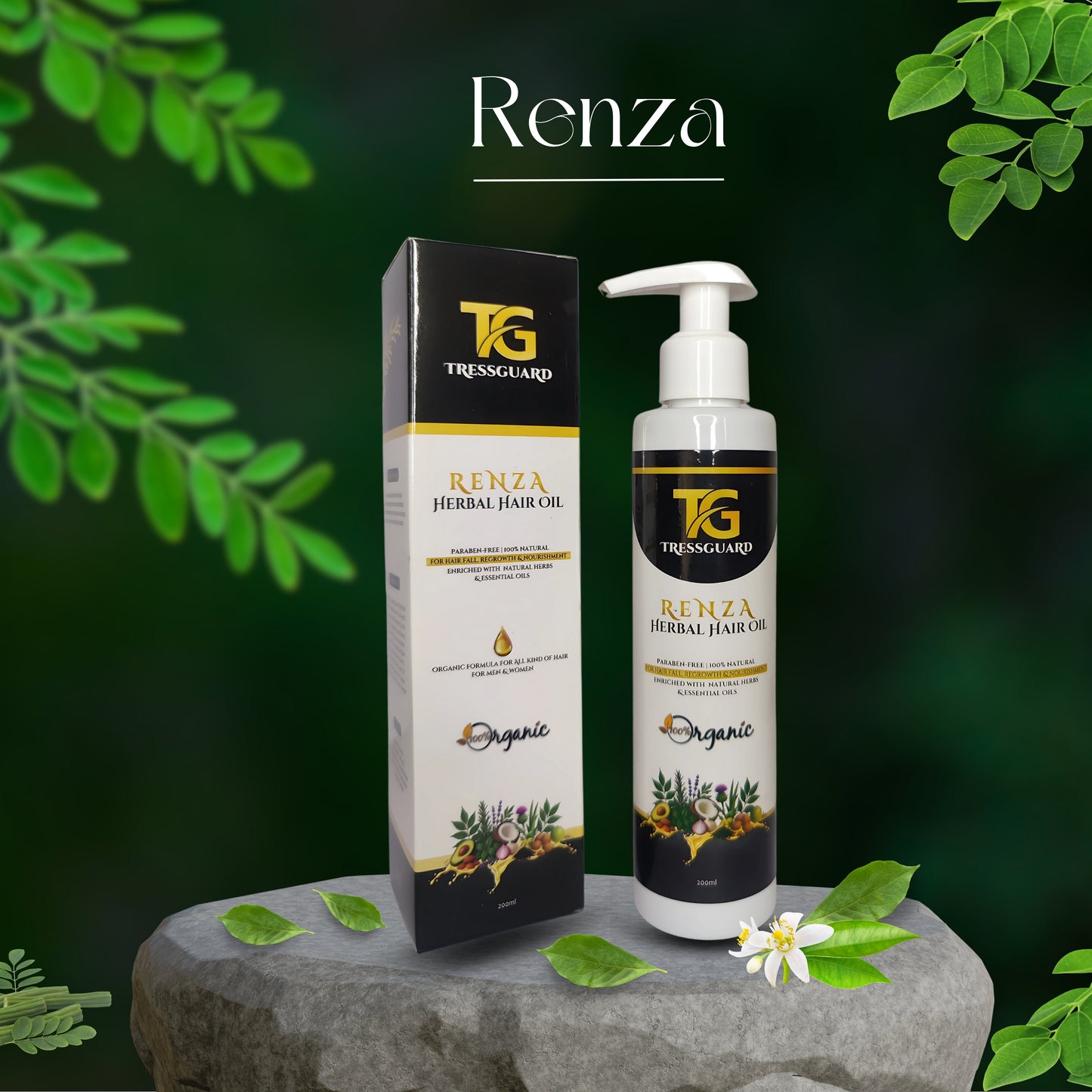Renza Hair Oil by Tressguard