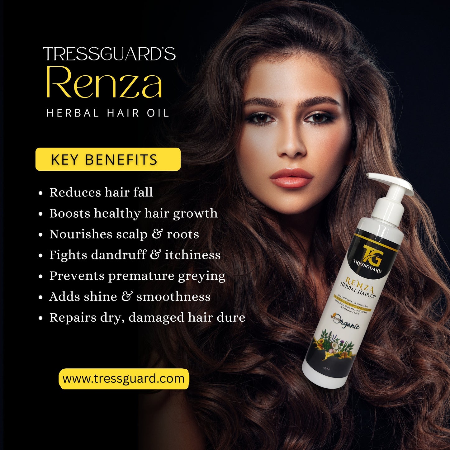Renza Hair Oil by Tressguard