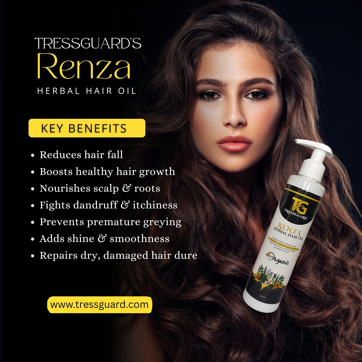 Renza Hair Oil by Tressguard